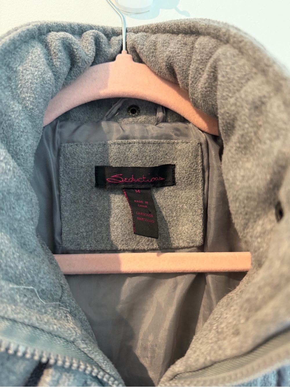 Seductions Grey Utility Jacket - Picture 7 of 7